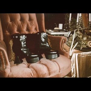 Rare Vintage Demonia Coffin Healed Boots